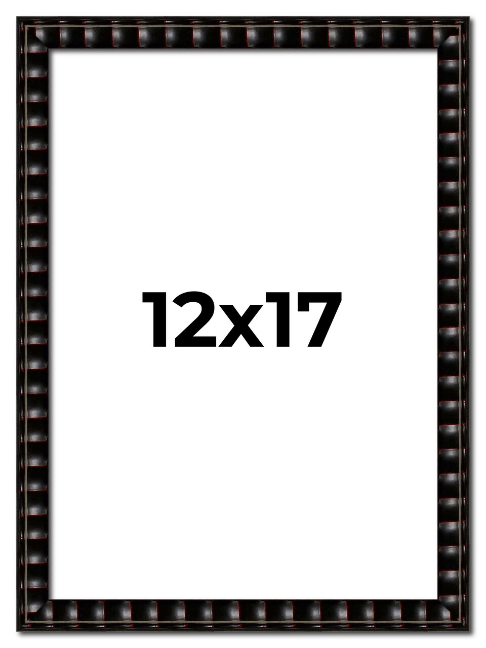 12x17 Bamboo Picture Frame with UV-Resistant Acrylic & Acid Free Backing, Available in 4 Finishes - Brown, Black, Gold, and Natural